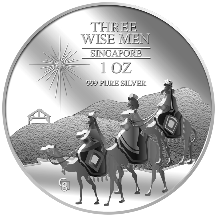 1oz The Wise Men Silver Medallion (2ND LAUNCH)