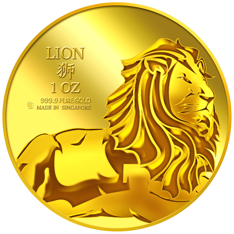 1oz Lion of Judah Gold Medallion (4TH LAUNCH)