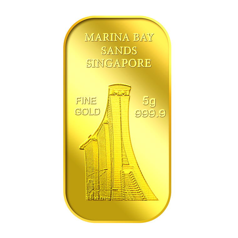 5g SG Marina Bay Sands Gold Bar