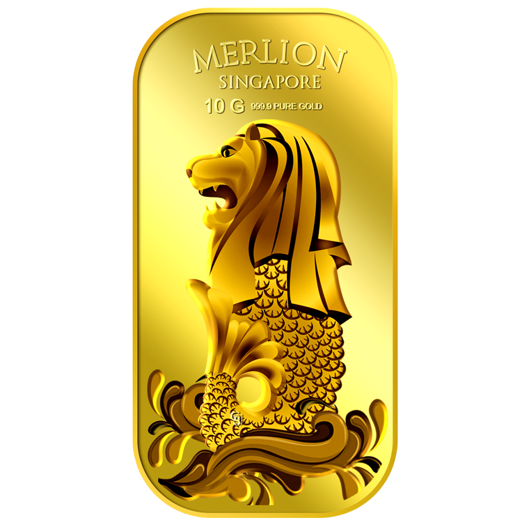 10g SG Merlion Sea Gold Bar