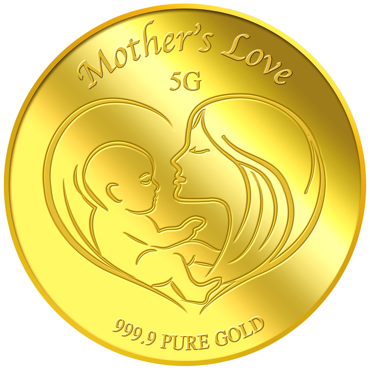 5g 2018 Mother's Love Gold Medallion