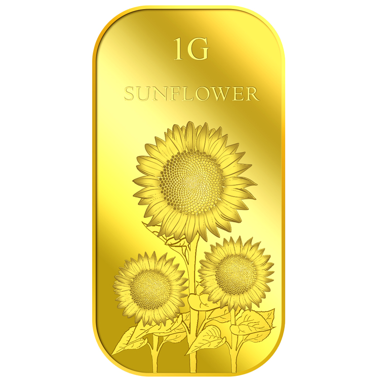 1g Sunflower Gold Bar