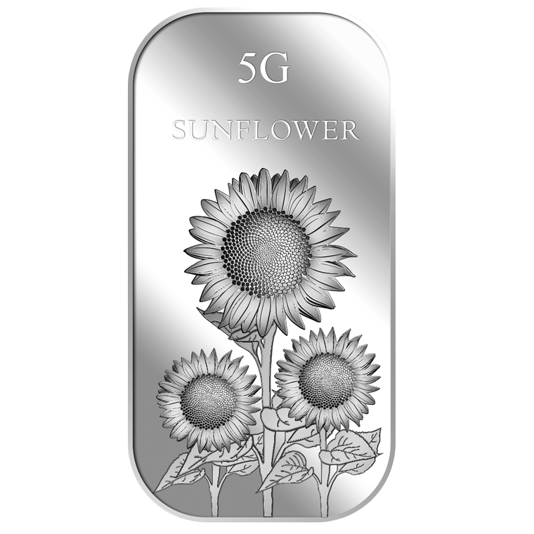 5g Sunflower Silver Bar 
