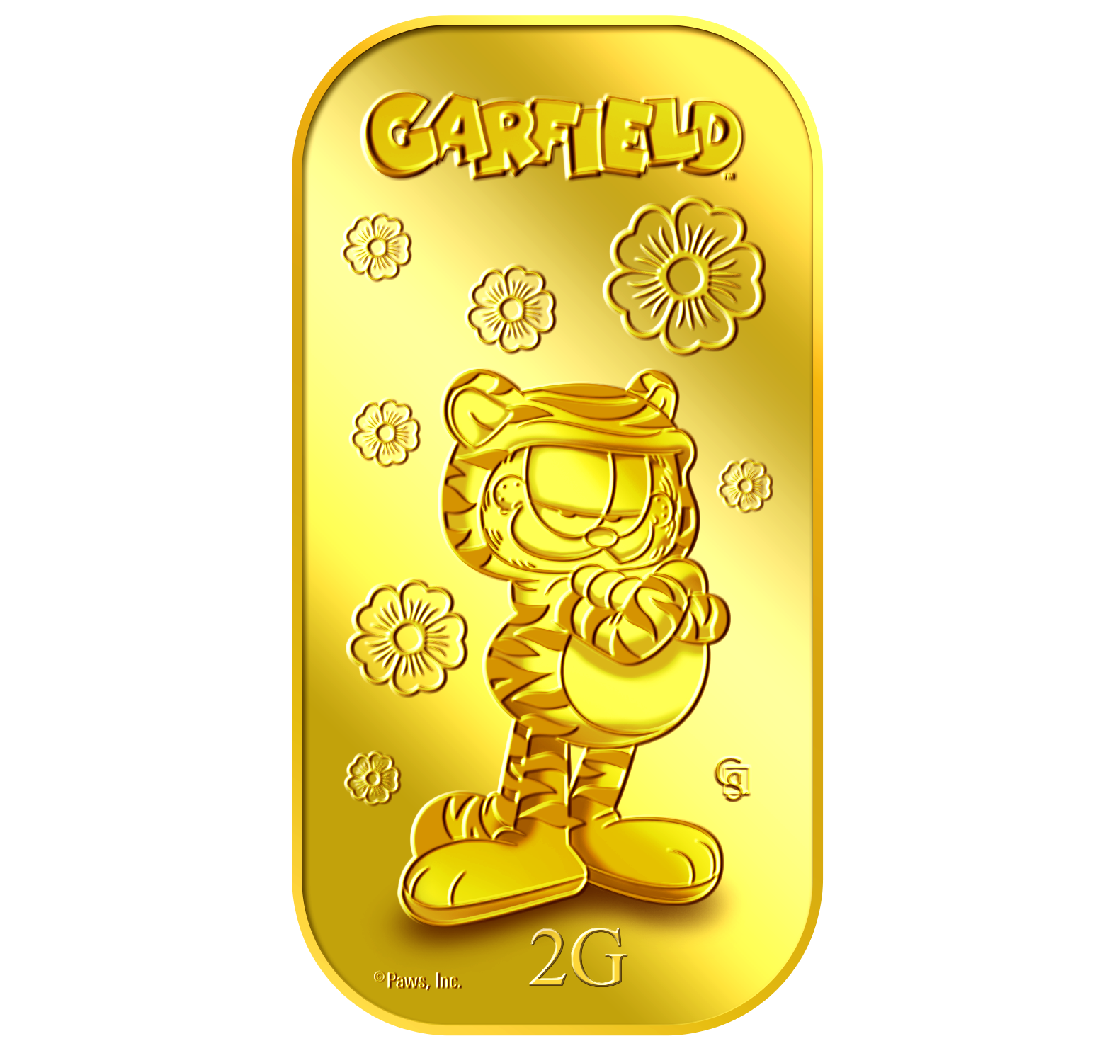 2G 2022 AUTUMN GARFIELD GOLD BAR Buy Gold Silver in Singapore Buy
