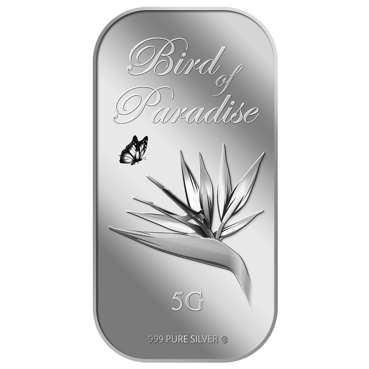 5g Bird of Paradise Silver Bar (Coming Soon)