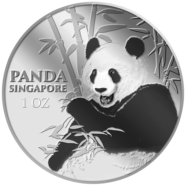 1Oz SG Giant Panda (Series 3) Silver Medallion (Coming Soon)
