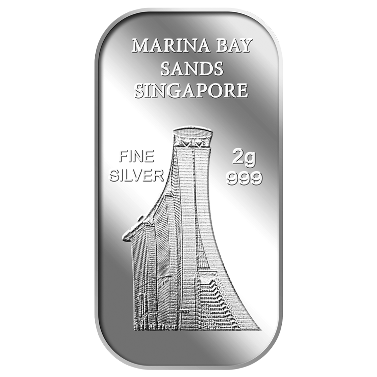 2g SG Marina Bay Sands Silver Bar