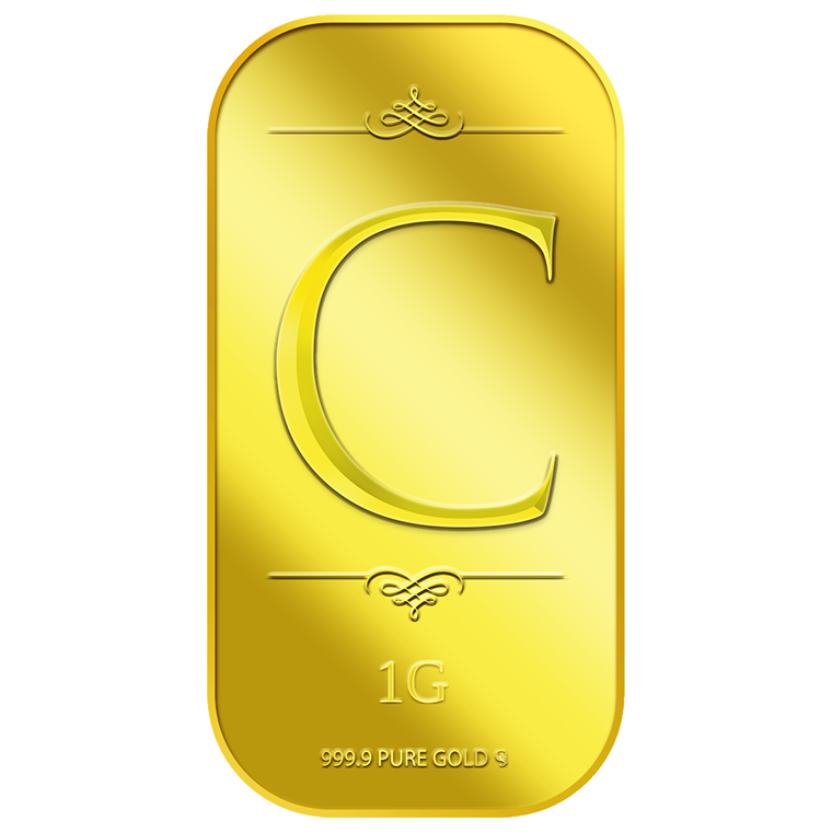 1g Alphabet C Gold Bar (Coming Soon)