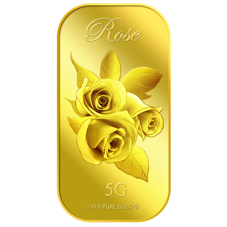 5g Small Rose (Series 2) Gold Bar (Coming Soon)