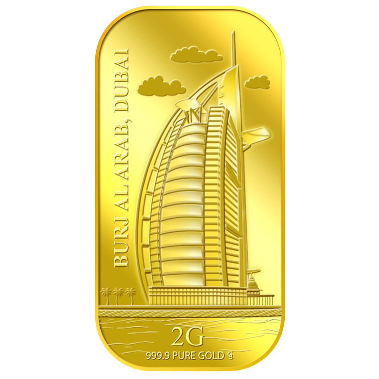 2g Burj Al Arab Gold Bar