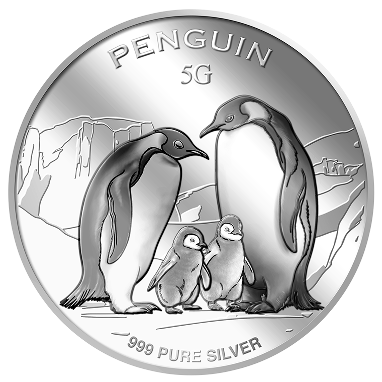 5g Penguin Silver Medallion (Coming Soon)